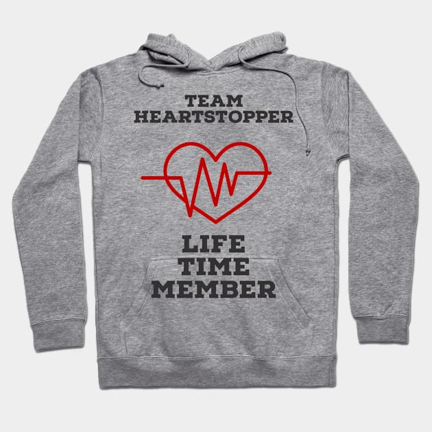 team Heartstopper life time member Hoodie by cooltific 